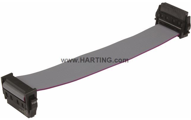 HARTING-33152430100378 Assemblage de câble plat/ruban Har-FLex 68Pole,Dual End,W/O SR Length 100mm