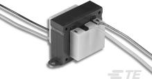 TE Connectivity-4000-02E07K999 Transformador de potencia Power Transformer 40VA 5 Terminal Wire Lead Flange Mount