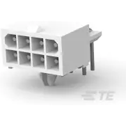 TE Connectivity-770970-1 Steckverbinderleisten und Leiterplattenbuchsen Conn Wire to Board HDR 8Power POS 4.14mm Solder RA Thru-Hole Bag