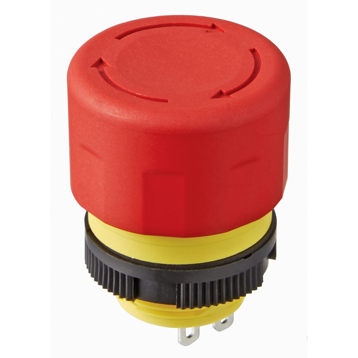 NKK Switches-FF0126BACAEA01 Switch Emergency Stop Low Profile Emergency Stop Switch