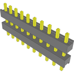 Conn Board Stacker HDR 10 POS 2.54mm Solder ST Top Entry Thru-Hole Bulk