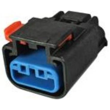 Delphi-13899398 Gaine de câblage de raccordement discret 3 Way Female APEX 2.8 Sealed Connector Brown-Dark