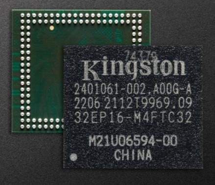 Kingston Technology-32EP16-M4FTC32-GA67 Multi-Chip Package Memory 32GB NAND Flash and 16Gb DRAM MCP