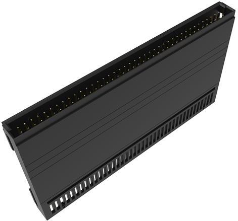 HARTING-15160802060041 Steckverbinderleisten und Leiterplattenbuchsen Conn Shrouded Header (4 Sides) Adapter M/M 80/80 POS 1.27mm ST Tray