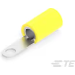 TE Connectivity-55680-2 连接器端子 Ring Tongue Terminal 4AWG Copper Yellow 48.95mm Tin T/R