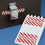 Labels Warning Label Vinyl Cloth 123x14mm