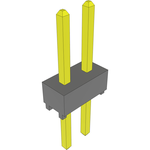 Conn Unshrouded Header HDR 2 POS Solder ST Top Entry Thru-Hole Bulk
