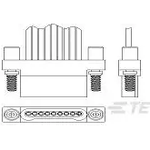Conn Nano-D PIN 9 POS 0.635mm Crimp ST Cable Mount 9 Terminal 1 Port Package