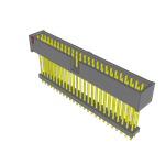 Conn Elevated Shrouded Header HDR 50 POS 2.54mm Solder ST Top Entry Thru-Hole Bulk