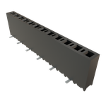 Conn Unshrouded Header HDR 12 POS 2.54mm Solder ST Top Entry SMD Tube