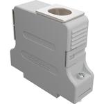 Hood 90°/180° 3 Shell Size Nickel Acrylonitrile Butadiene Styrene/Polycarbonate Screw Lock FCT Products