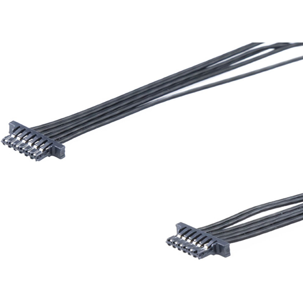 Molex-2262021062 Cable Assembly Other Cable Assembly UL 10064 0.15m 28AWG Zero-Hachi Terminal to Zero-Hachi Terminal 6 to 6 POS F-F Crimp/Compression Zero-Hachi Bag