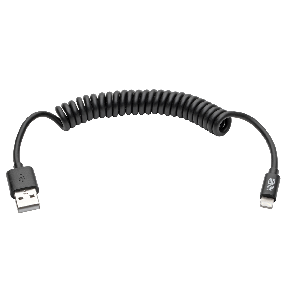 Eaton-M100-004COIL-BK Cable Assembly USB Cable Assembly USB 1.2m USB Type A to Apple Lightning 4 to 8 POS M-M 22AWG/28AWG