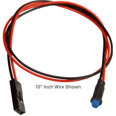 Bivar-PM3BWDW10.0-CC Panel Mount Indicators T-1 3mm Panel Mount Indicator