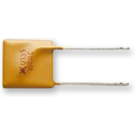 Littelfuse-RF2766-000 PTC 可自复保险丝 PTC Resettable Fuse 1.35A(hold) 2.7A(trip) 30VDC 100A 0.8W 7.3s 0.04Ohm Radial 8.9 X 3mm Bag