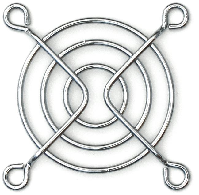 GardTec-SC50-W1 Thermal Management Accessories Thrml Mgmt Access Fan Guard 50mm Nickel Chrome C1008 Steel