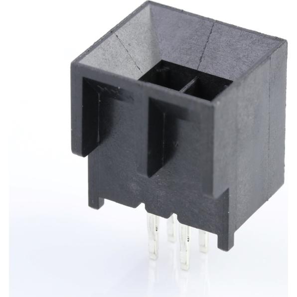 Molex-45280-0401 Steckverbinderleisten und Leiterplattenbuchsen Conn Wire to Board HDR 4 POS 3mm Press Fit ST Thru-Hole Tray