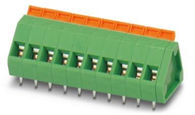 PHOENIX CONTACT-1753802 Steckverbinder, Klemmenblöcke Conn PC Terminal Block 5 POS 5.08mm Solder Thru-Hole 16A