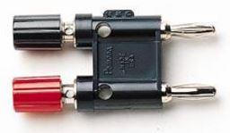Pomona Electronics-5405 Steckverbinder, elektronisches Testgerät Conn Banana-Binding Post Adapter M/F 2/2 POS ST 2 Port