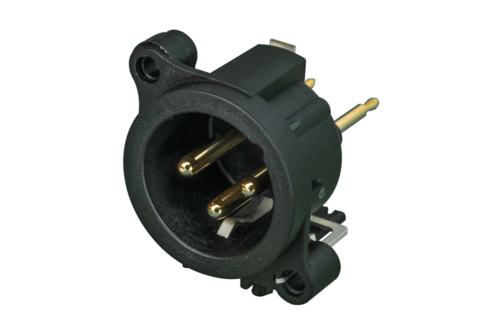 Neutrik Group-NC3MAAV-1 Steckverbinder für Audio und Video Conn XLR Connector M 3 POS Solder ST Thru-Hole 3 Terminal 1 Port