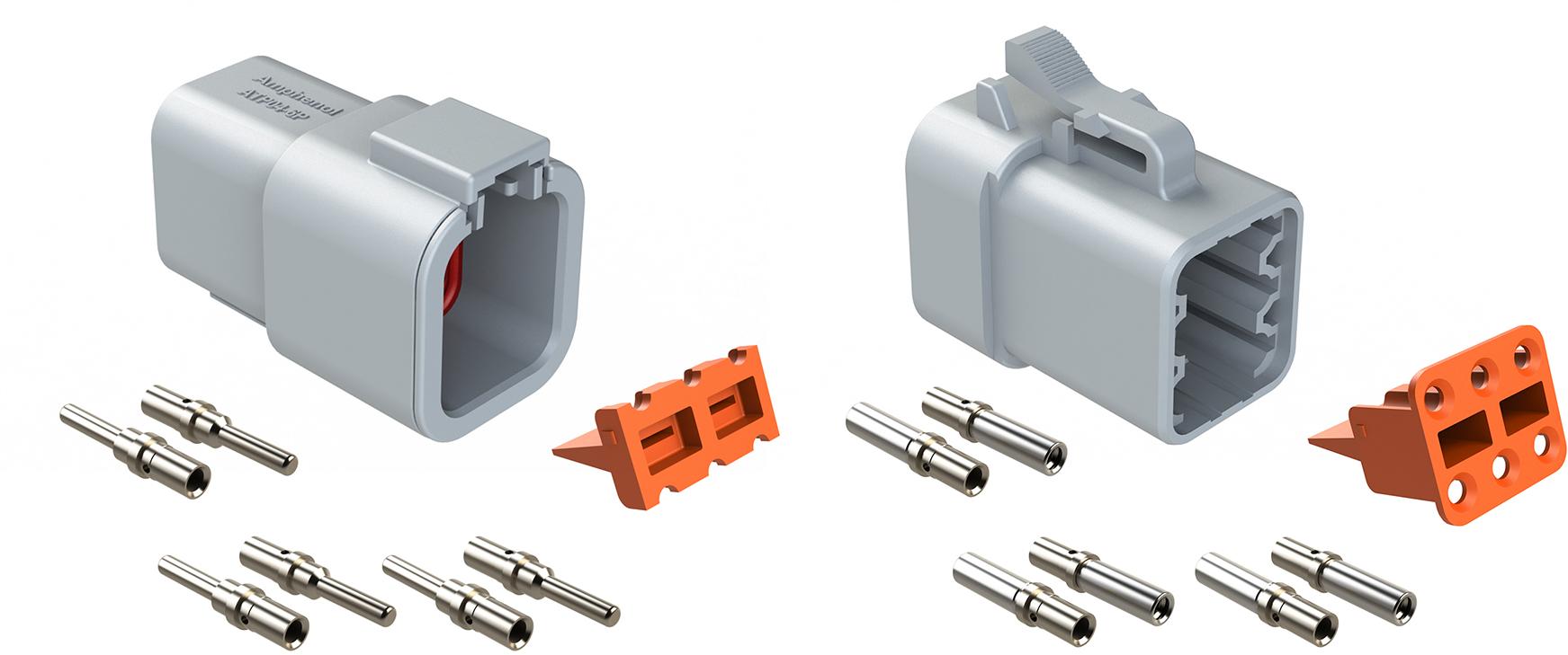 Amphenol-ATP6PS-CKIT Connettore rettangolare Conn Rectangular M/F 6/6 POS ST Box