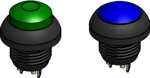 Lumex-WG48-1-RMB-N-RD-B Switch Push Button Switch Push Button OFF Mom SPST Dome 2A 24VDC Momentary Panel Mount Solder Lug Bulk