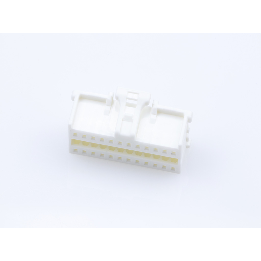 Molex-0513532400 Gaine de câblage de raccordement discret Conn Housing RCP 24 POS 2mm Crimp ST Cable Mount Natural MicroClasp™ Bag