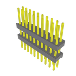 Conn Board Stacker HDR 20 POS 2.54mm Solder ST Top Entry Thru-Hole Bulk