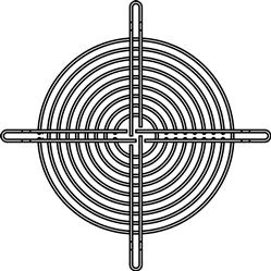 SANYO DENKI-109-722 热量管理配件 Thrml Mgmt Access Finger Guard 127mm
