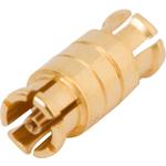 Amphenol SV Microwave-1138-4003 RF-Steckverbinder Conn SMP Adapter 0Hz to 100GHz 50Ohm ST RCP/RCP Gold Over Nickel Bag