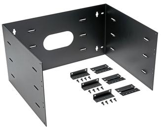 Panduit-WBH6E null Hinged Wall Mount Bracket, Cold Rolled Steel, Powder Coated Finish
