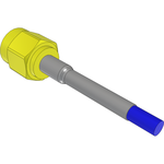 Cable Assembly Coaxial 0.2m 26AWG SMA PL Bag