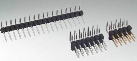 CONEC-201A11289X Embases de raccordement et réceptacles PCB Conn Unshrouded Header HDR 40 POS 2.54mm Solder RA Side Entry Thru-Hole