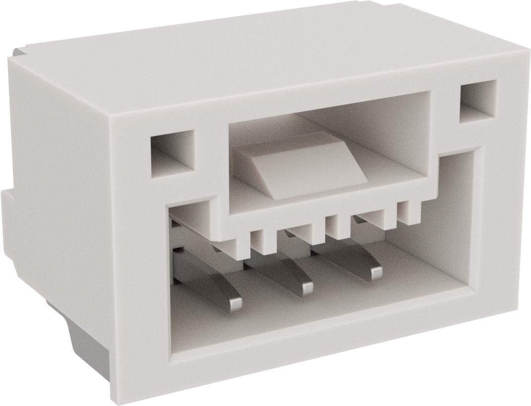 Amphenol Communications Solutions-10155242-03111LF Steckverbinderleisten und Leiterplattenbuchsen Conn Shrouded Header (4 Sides) HDR 3 POS 1.25mm Solder RA SMD