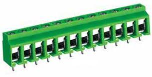 Eaton-EM367503 Steckverbinder, Klemmenblöcke Conn PC Terminal Block 3 POS 5mm Solder ST Thru-Hole 10A