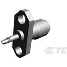TE Connectivity-1045581-1 射频连接器 Conn SSMA 0Hz to 18GHz 50Ohm Solder Pot ST Flange Mount RCP Gold Over Copper Package