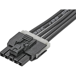 Molex-1451300501 Cable Assembly AC Power Cable Assembly AC Power 0.15m Nano-Fit to Nano-Fit 5 to 5 POS F-F Crimp-Crimp 20AWG