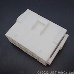 Conn Housing RCP 12 POS 6.2mm Crimp ST Cable Mount White Bag