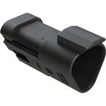 Conn Housing RCP 3 POS Crimp ST Cable Mount Black