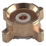 Conn MMBX 0Hz to 12.4GHz 50Ohm Solder ST SMD F Gold Over Nickel Phosphorus T/R