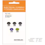 TE Connectivity-1SET530003R0000 Etiquetas 300 labels