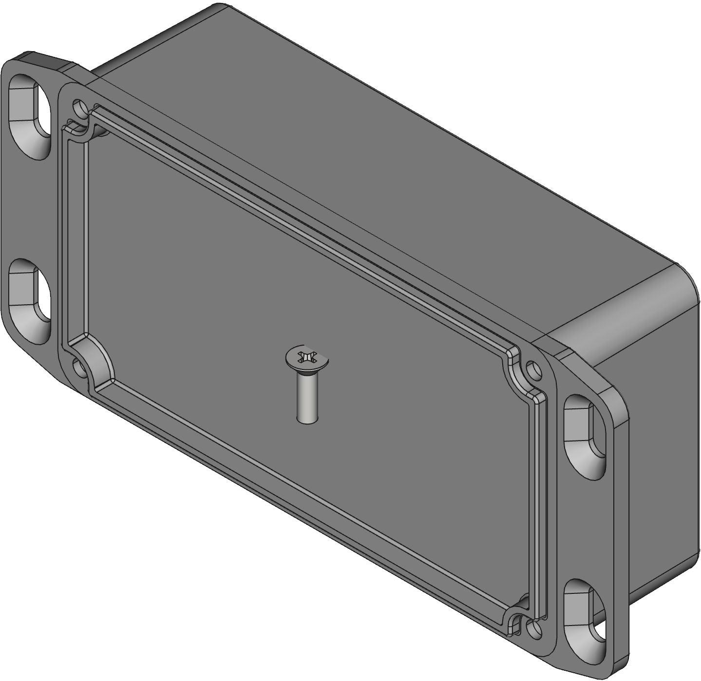 Hammond Manufacturing-1590WB2FL Kästen, Gehäuse und Gestelle Natural Finish Enclosure