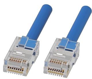 ADAM TECH-NPC-5E-010-BU null Ethernet Cable Assembly Cat 5e UTP 3.05m 24AWG RJ-45 to RJ-45