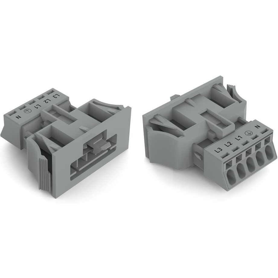 WAGO-890-755/060-000 Blocs de raccordement de terminaux WINSTA Through-Panel Plug Male