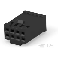 TE Connectivity-87631-4 分立接线罩连接器 Conn Housing RCP 8 POS 2.54mm Crimp ST Cable Mount Black Package