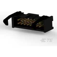 TE Connectivity-1761607-6 Connector Headers and PCB Receptacles Conn Ejector Header HDR 16 POS 2.54mm Solder RA Thru-Hole Tube