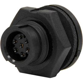 Conxall-W17984-7SG-P-300 Steckverbinder, rund Conn Circular SKT 7 POS Solder ST Panel Mount 7 Terminal 1 Port Bulk