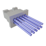 Cable Assembly Discrete Wire 0.069m 24AWG Socket Strip 10 POS SKT Crimp TIGER EYE™ Layer