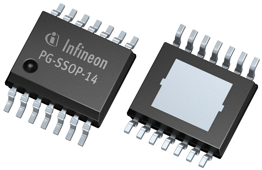 Infineon Technologies AG-TLS835D2ELVSEXUMA1 Linear Regulators LDO Regulator Pos 3.3V5V 0.35A Automotive AEC-Q100 14-Pin SSOP EP T/R