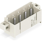 THT Male Header, 1.4 mm Dia solder pin, straight, clamping collar, Pin spacing 7.5 mm, 3-pole